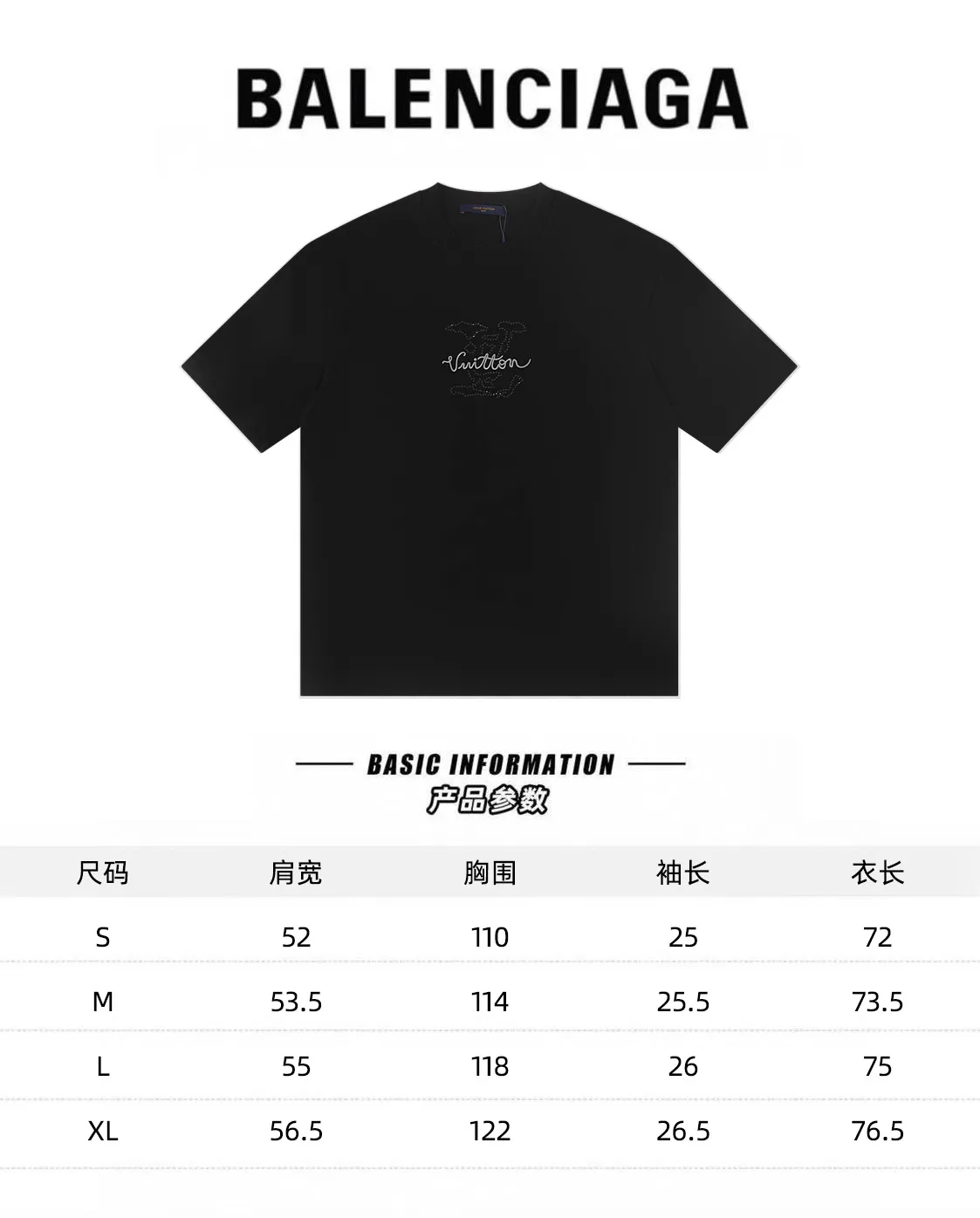 🅿️170 louis vuitto*2026 latest hot diamond💍offset printed short-sleeved T-shirt Material: Made of high version 300g double yarn combed cotton Size: S M L XL Color: black and white Style number: W2803